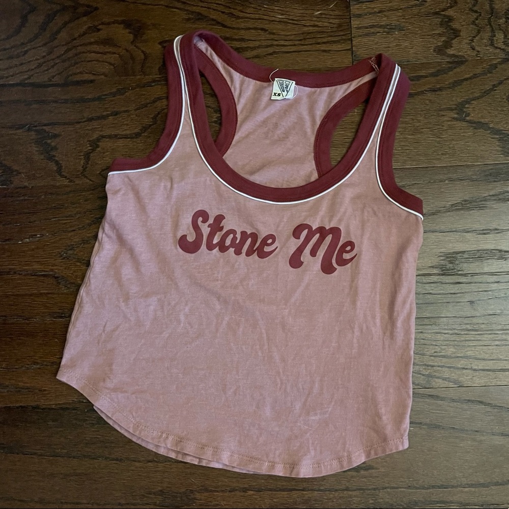 MARGO PRICE “Stone Me” Tour Merch Tank Top Racerback Shirt. Women’s XS boxy fit